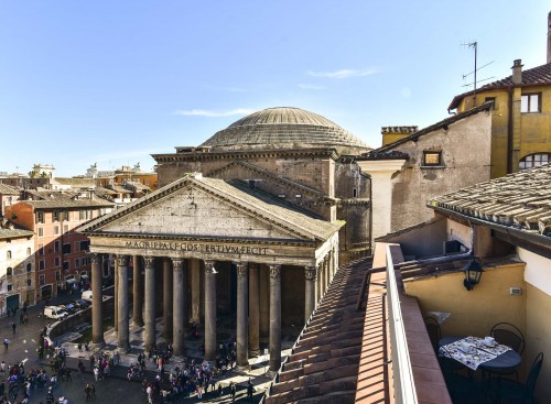 Stunning Pantheon View from Terrace